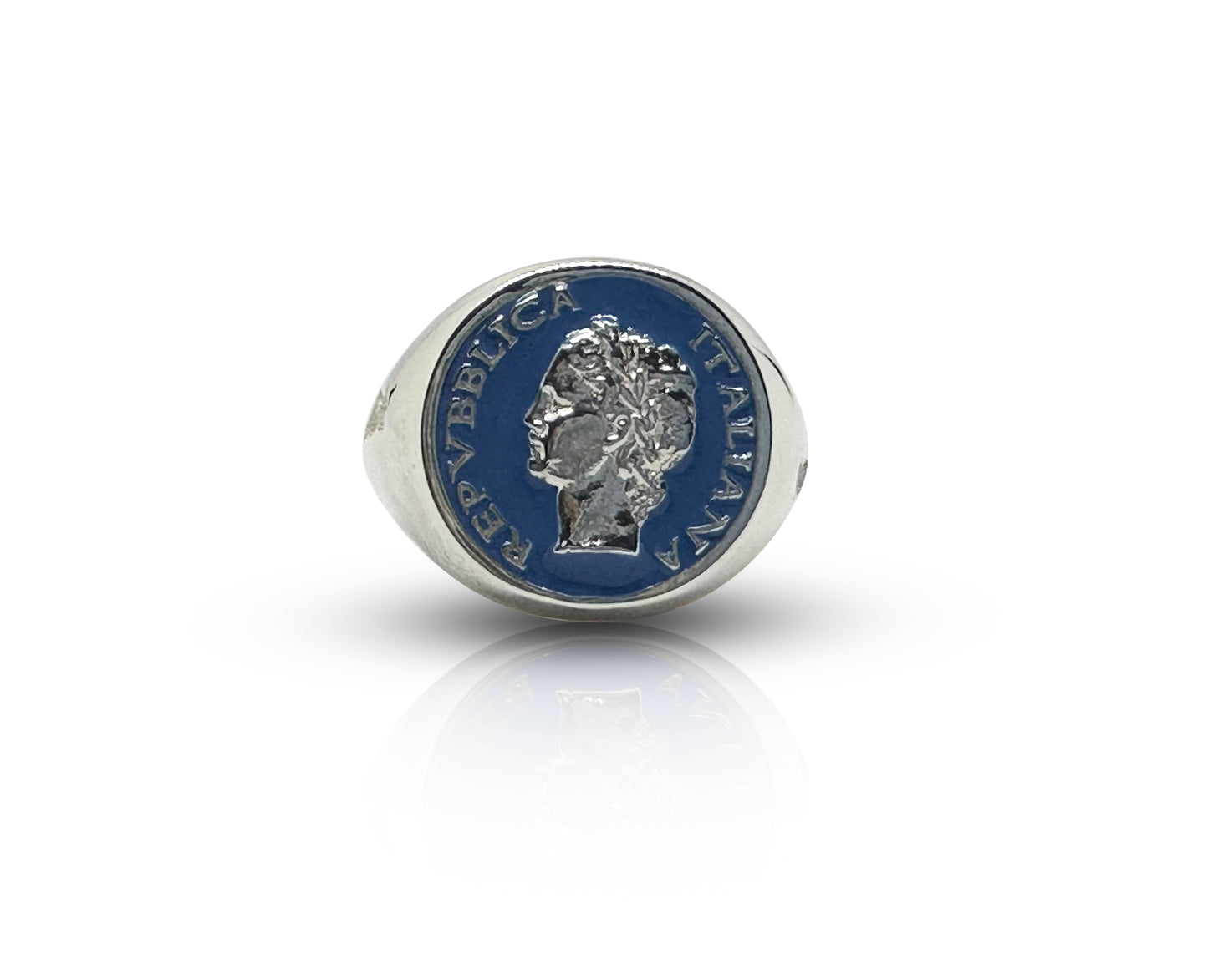 Anello Chevalier Lira Coin Dolce Vita